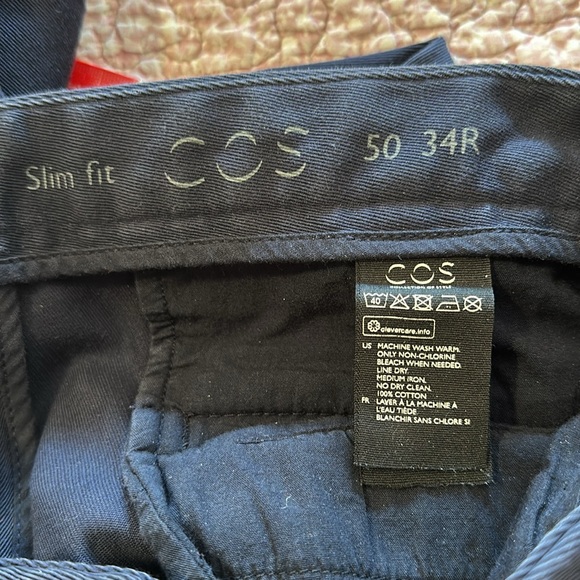COS chino- Slim fit - 34R Navy blue - Picture 7 of 7